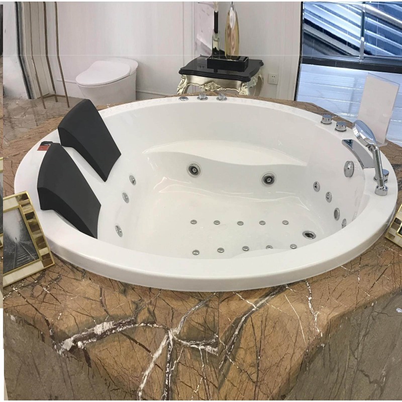 Home Bathroom Jacuzzi - حوض استحمام مزدوج للأزواج، مدمج أو