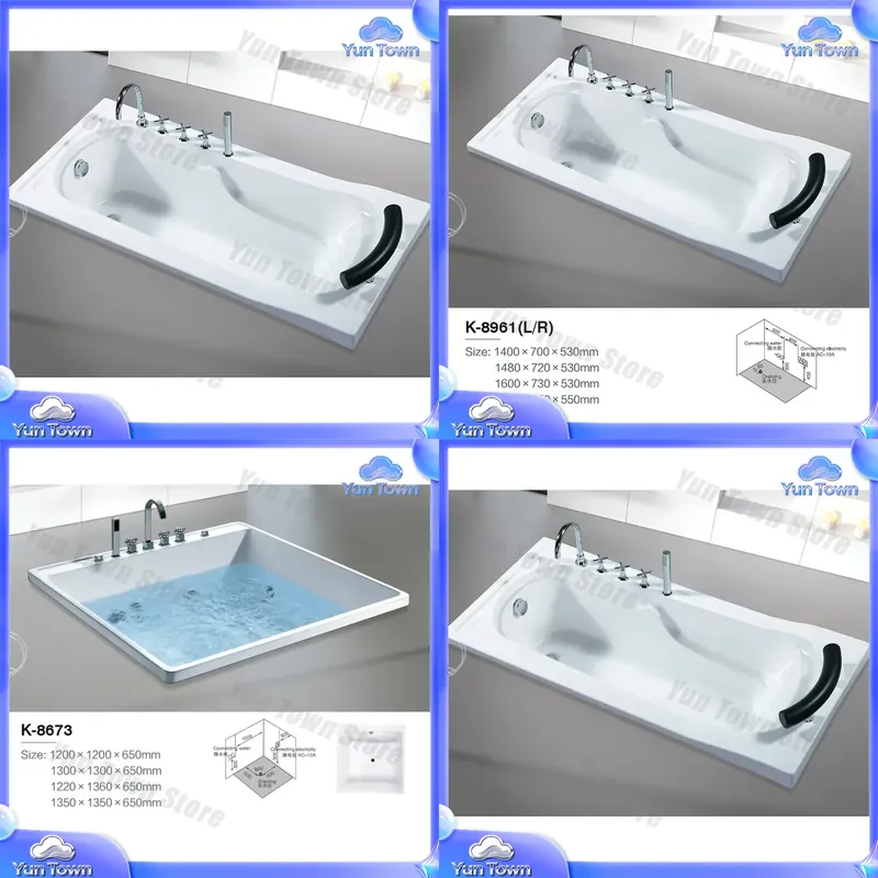Home Bathroom Jacuzzi - حوض استحمام ساخن فردي للسبا المنزلي