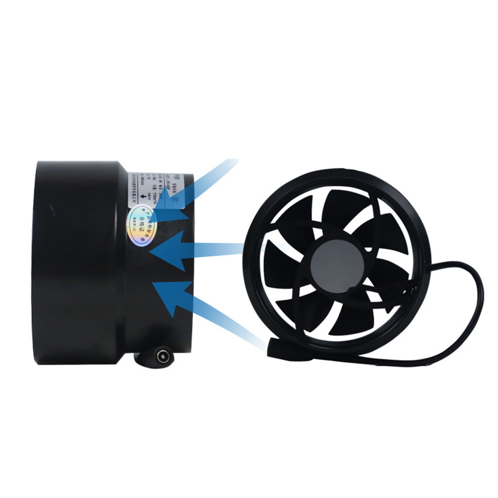 Home Bathroom Exhaust Fan - 12 فولت مروحة قناة التهوية مروحة