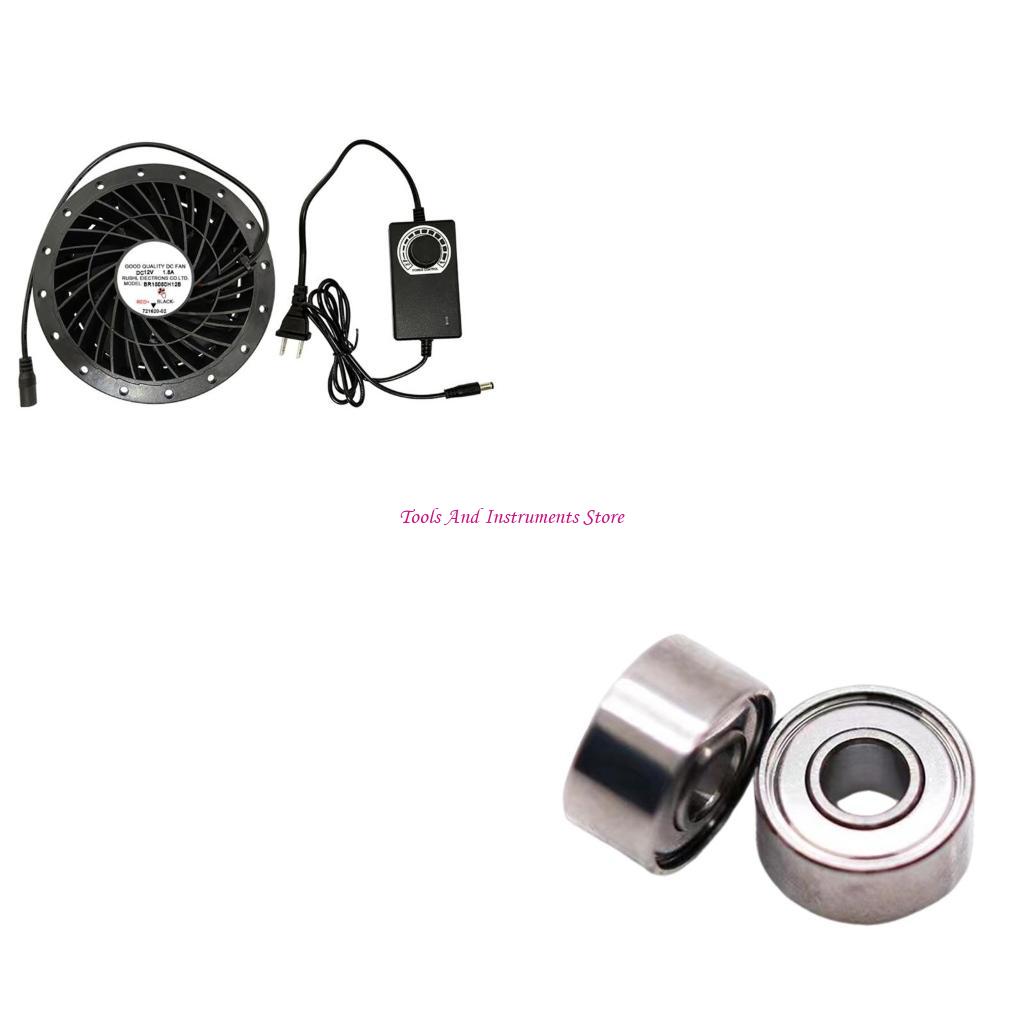 Home Bathroom Exhaust Fan - 6500 دورة في الدقيقة 12 فولت