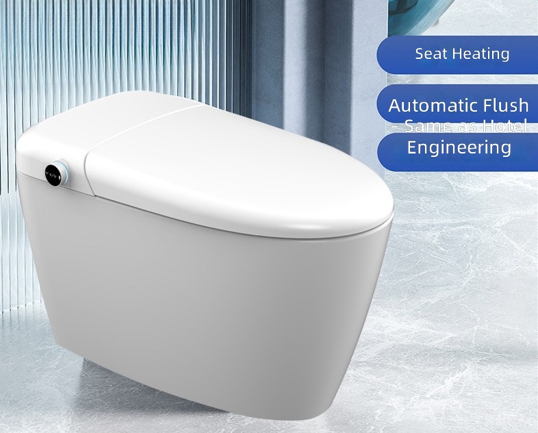 Home And Bathroom - مقعد مرحاض ذكي مدفأ، مع شطف