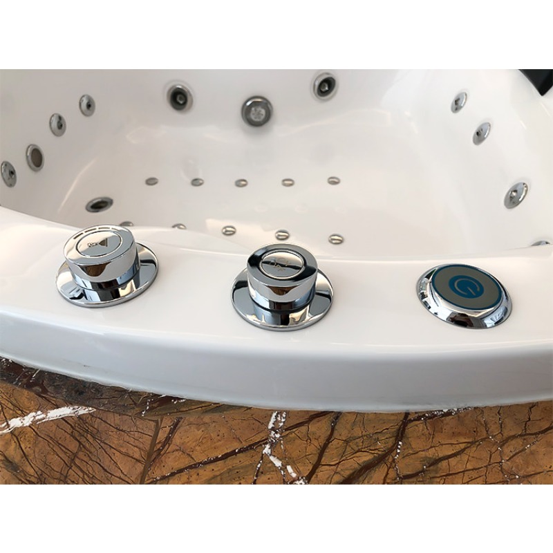 حوض استحمام مزدوج للأزواج، مدم - مراجعة Home Bathroom Jacuzzi وسعره