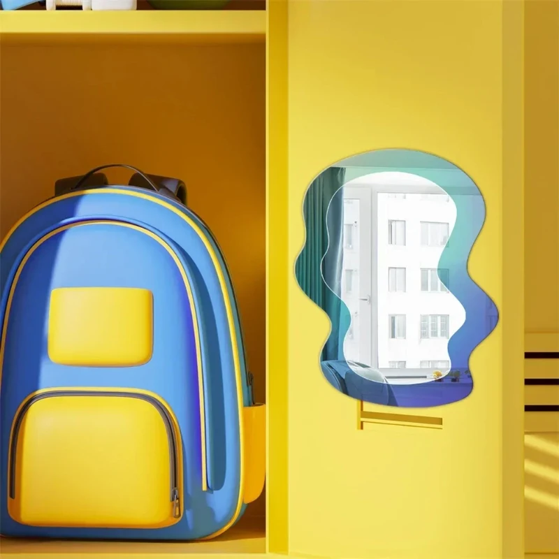 مرآة مغناطيسية بنمط هندسي لتزي - مراجعة Home Essentials Bathroom Cabinet وسعره