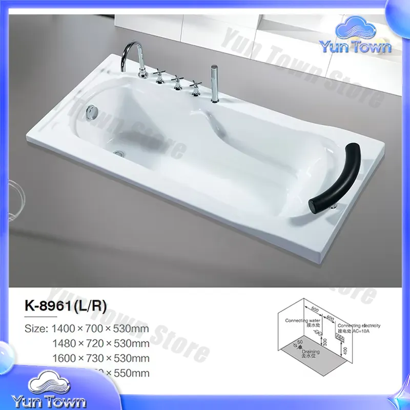 حوض استحمام ساخن فردي للسبا ال - مراجعة Home Bathroom Jacuzzi وسعره