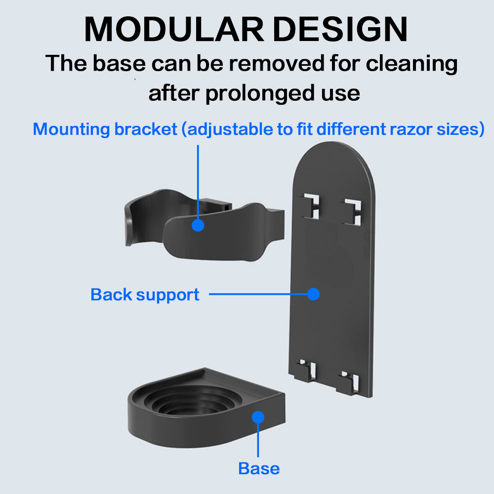 حامل فرشاة أسنان ذاتي اللصق بد - مراجعة Home Essentials Bathroom Rack وسعره