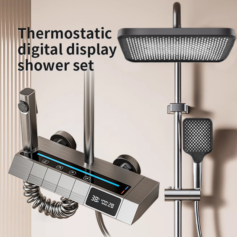 مجموعة رأس دش البيانو الرقمي ب - مراجعة Home And Bathroom وسعره