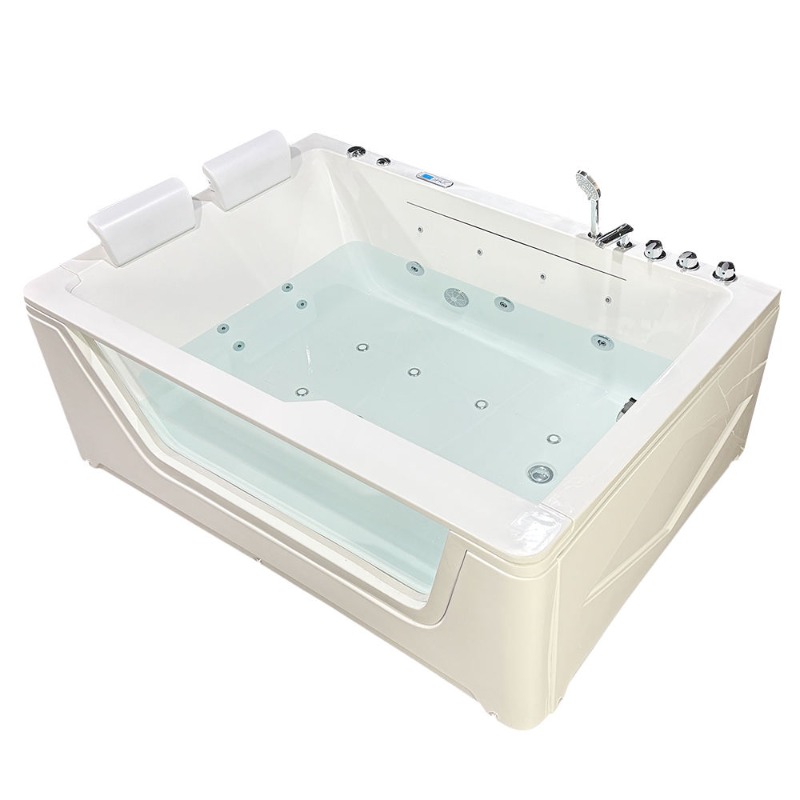 حوض استحمام ساخن خارجي لـ 4 أش - مراجعة Home Bathroom Jacuzzi وسعره
