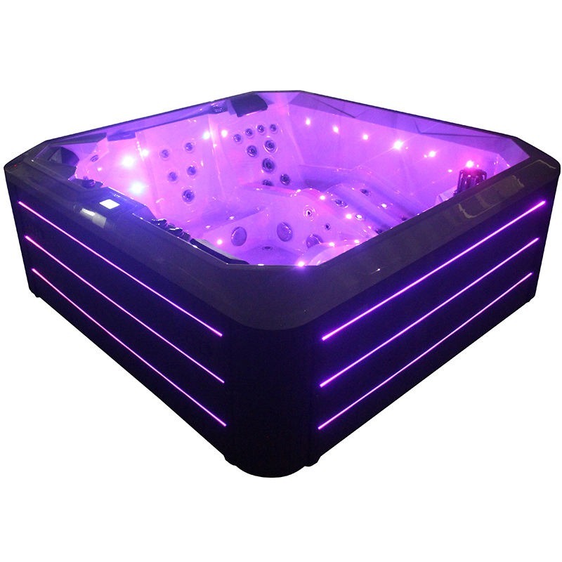 حوض استحمام ساخن خارجي لـ 4 أش - مراجعة Home Bathroom Jacuzzi وسعره
