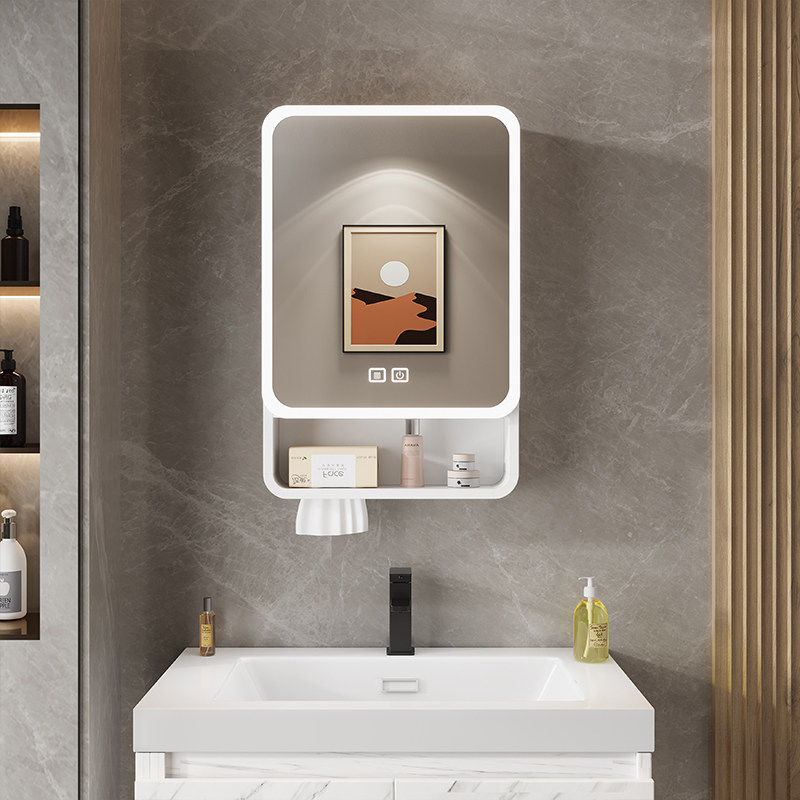 منظم مرآة لخزانة الحمام، أرفف  - مراجعة Home Bathroom Shelf وسعره
