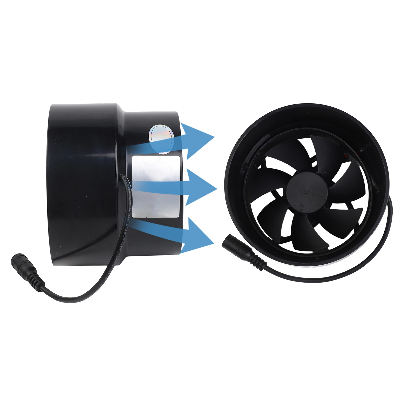 12 فولت مروحة قناة التهوية مرو - مراجعة Home Bathroom Exhaust Fan وسعره