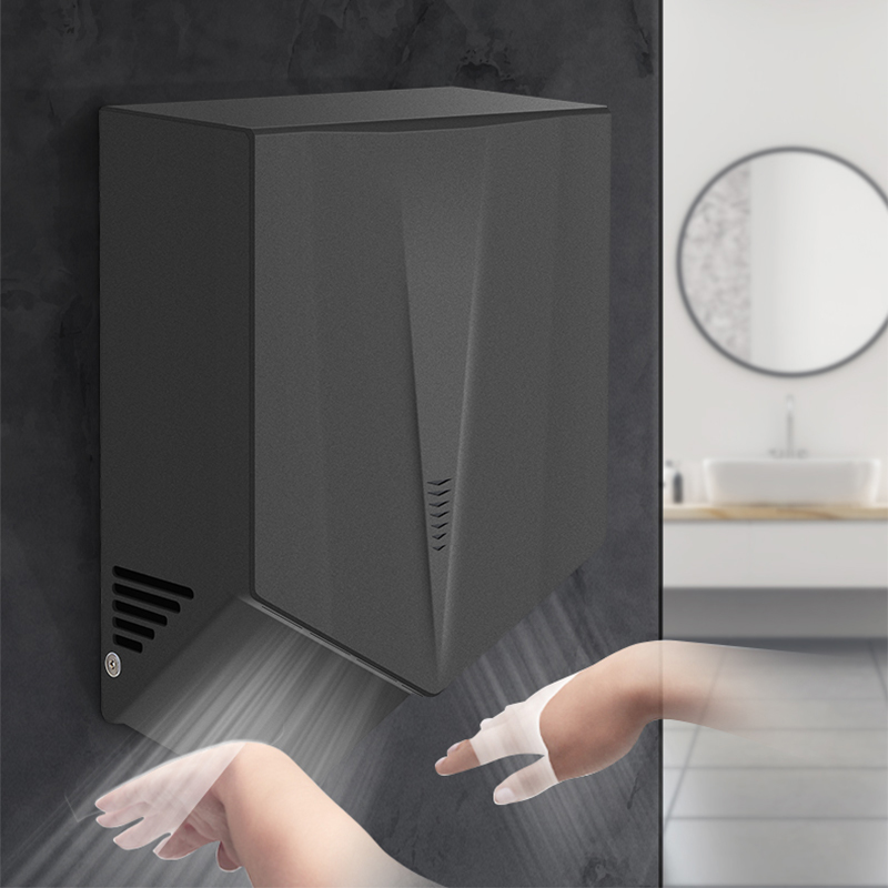 1200 واط التلقائي التعريفي الح - مراجعة Home Bathroom Hand Dryer وسعره