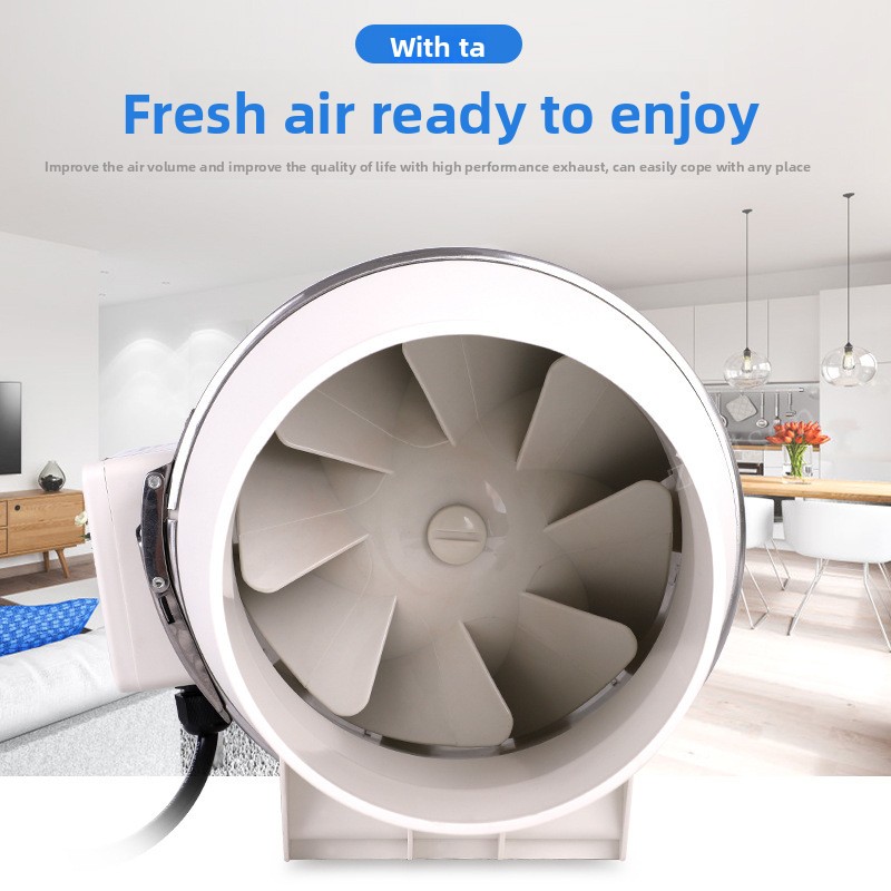 مراوح العادم المنزل الصامت مضم - مراجعة Home Bathroom Exhaust Fan وسعره