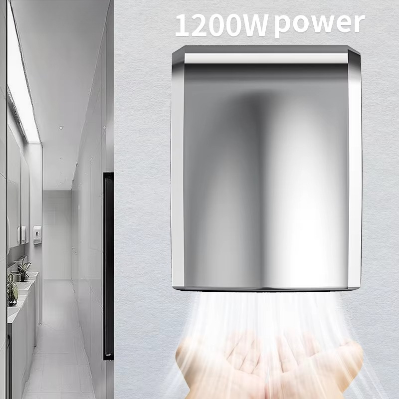 مجفف يدوي أوتوماتيكي عالي السر - مراجعة Home Bathroom Hand Dryer وسعره