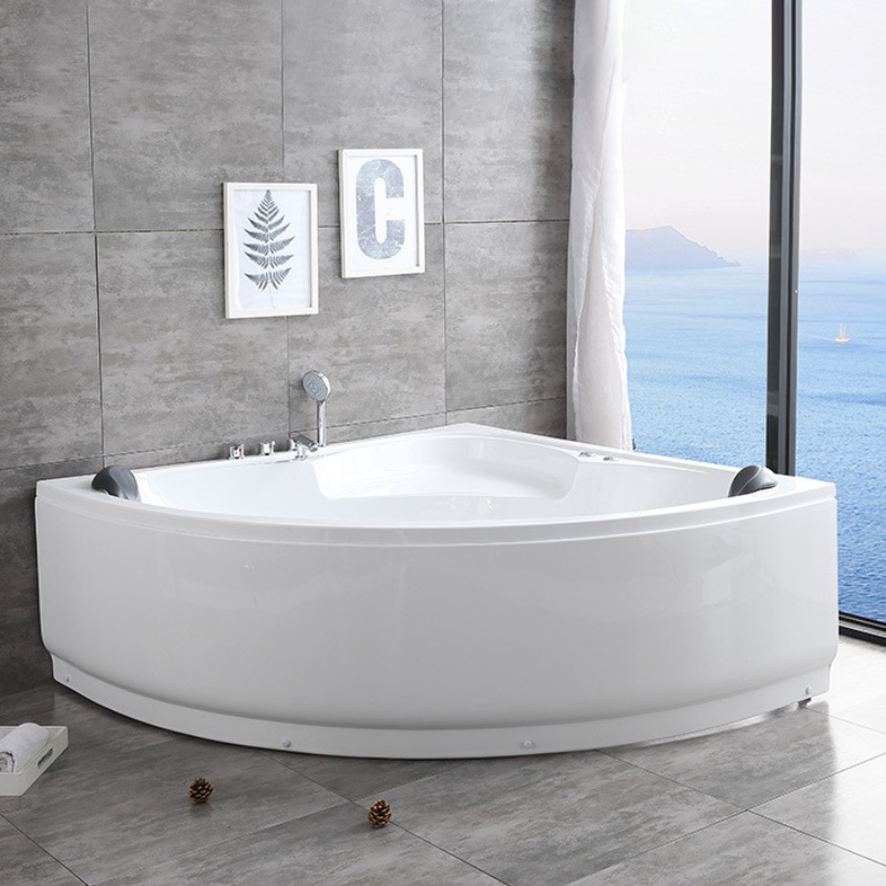 حوض استحمام مثلث الشكل من الأك - مراجعة Home Bathroom Jacuzzi وسعره