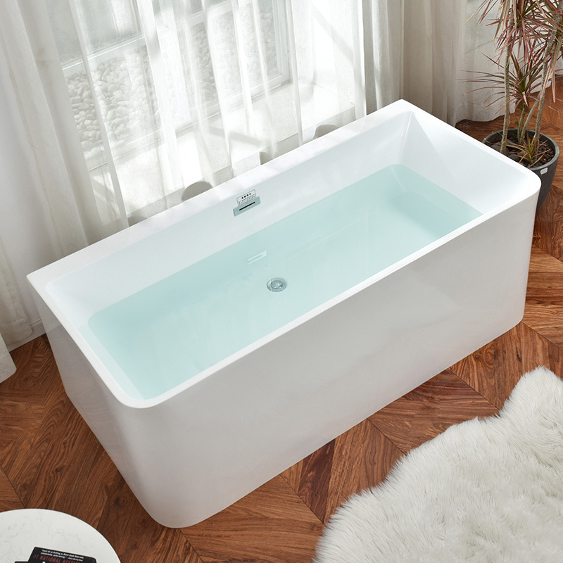 حوض استحمام أكريليك قائم بذاته - مراجعة Home Bathroom Jacuzzi وسعره