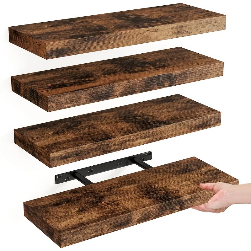 4 قطع من الأرفف العائمة المثبت - مراجعة Home Bathroom Shelf وسعره