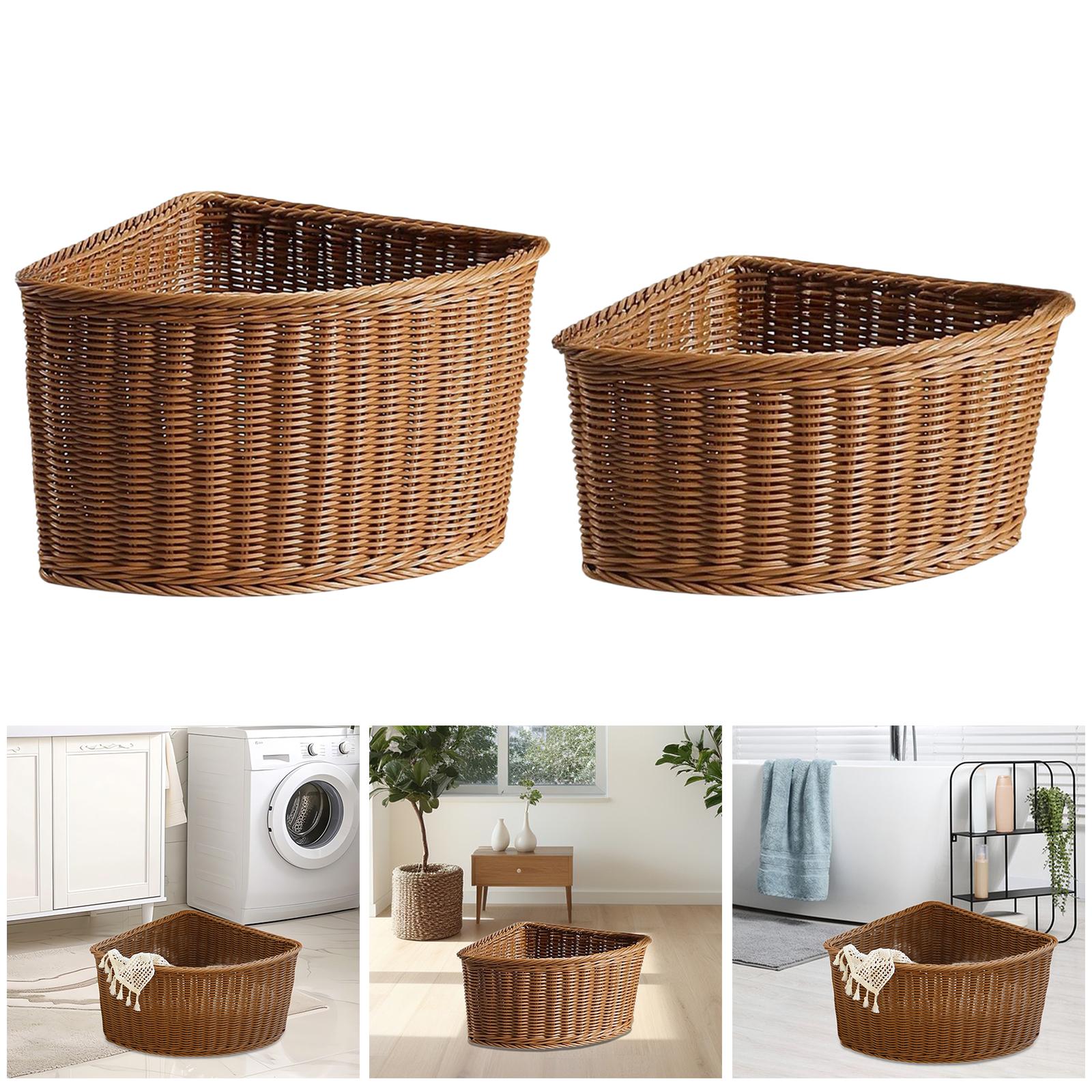 سلة تخزين بلاستيكية مزخرفة على - مراجعة Home Essentials Bathroom Cabinet وسعره