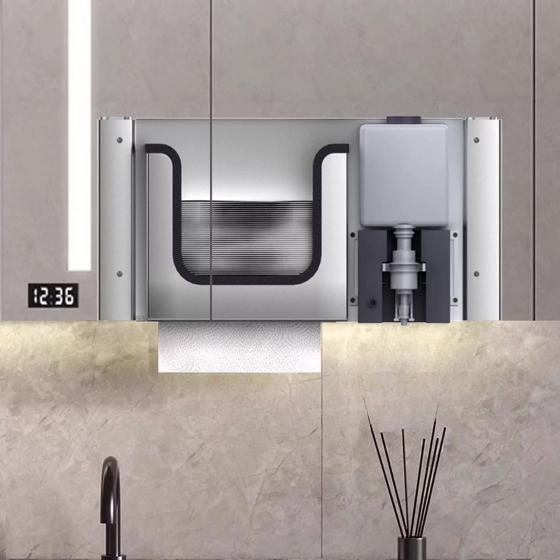 موزع مناديل ورقية مخفي من الفو - مراجعة Home Bathroom Hand Dryer وسعره
