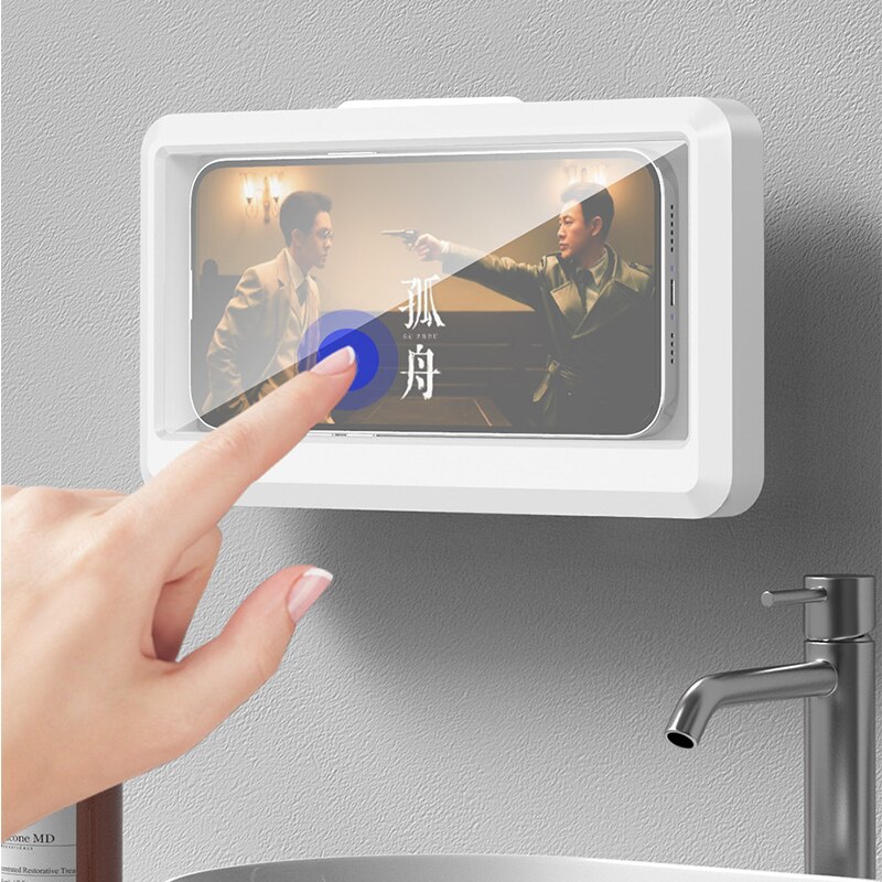 حامل هاتف مقاوم للماء للحمام،  - مراجعة Home And Bathroom وسعره