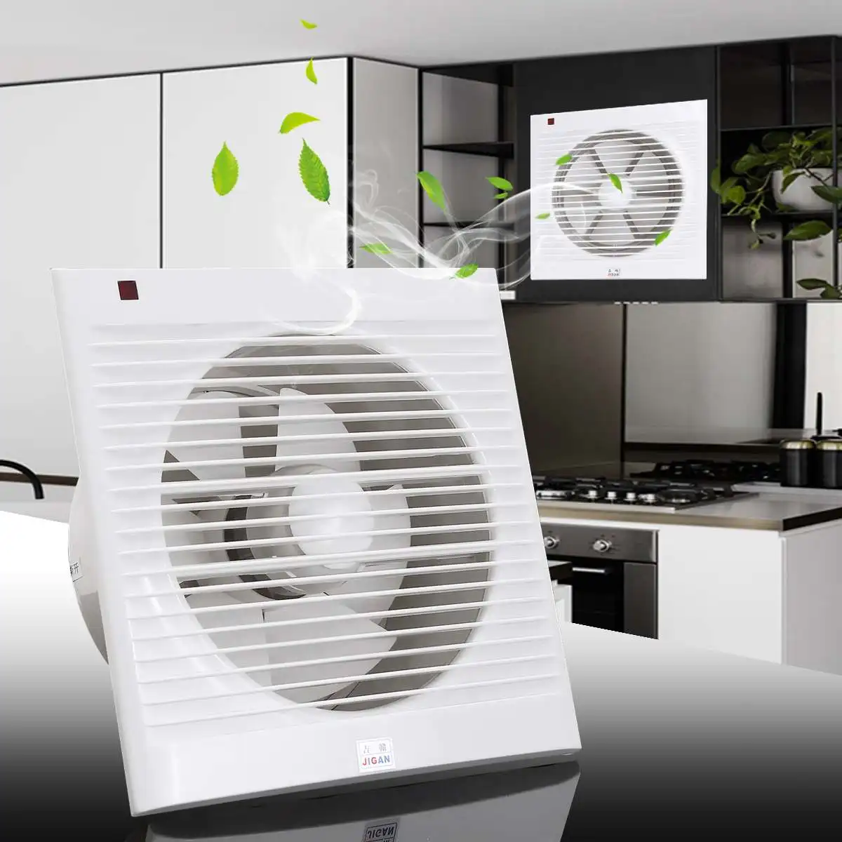 4 بوصة 6 بوصة 8 بوصة 220 فولت  - مراجعة Home Bathroom Exhaust Fan وسعره