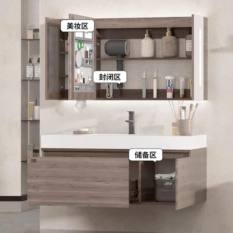 أرفف حمام خشبية يابانية مع حوض - مراجعة Japanese Home Bathroom Design وسعره
