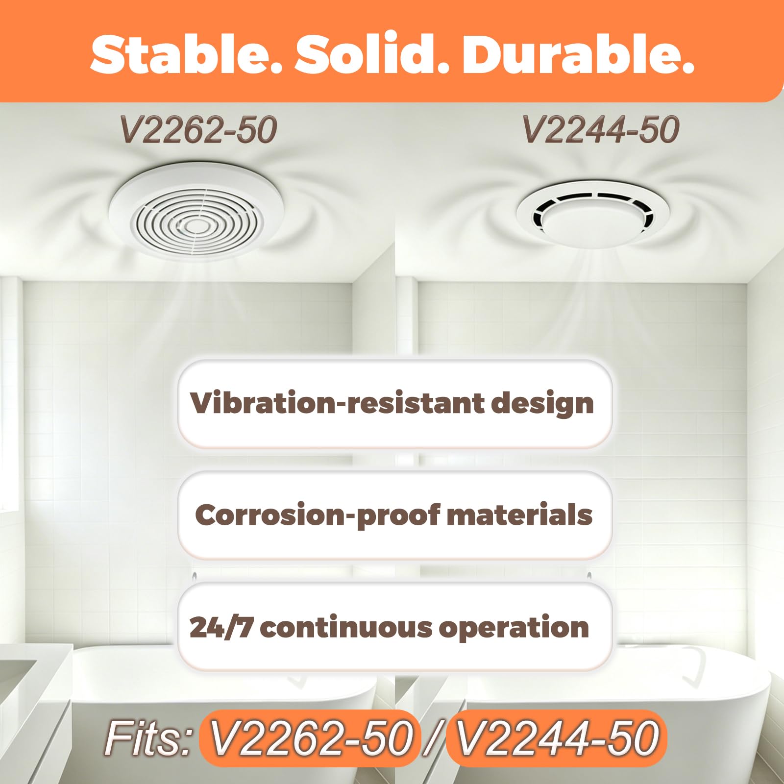 محرك مروحة شفط الحمام BCD-0388 - مراجعة Home Bathroom Exhaust Fan وسعره